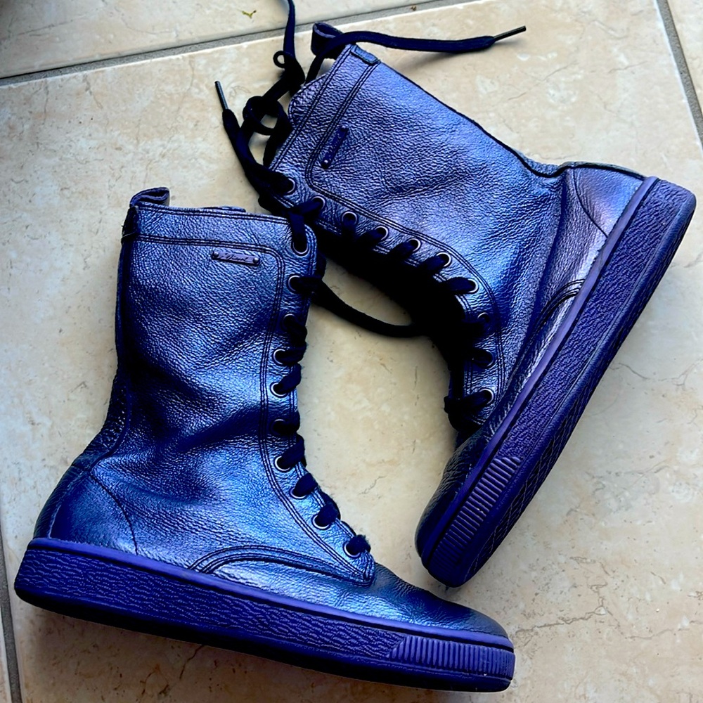 Diesel boots leather